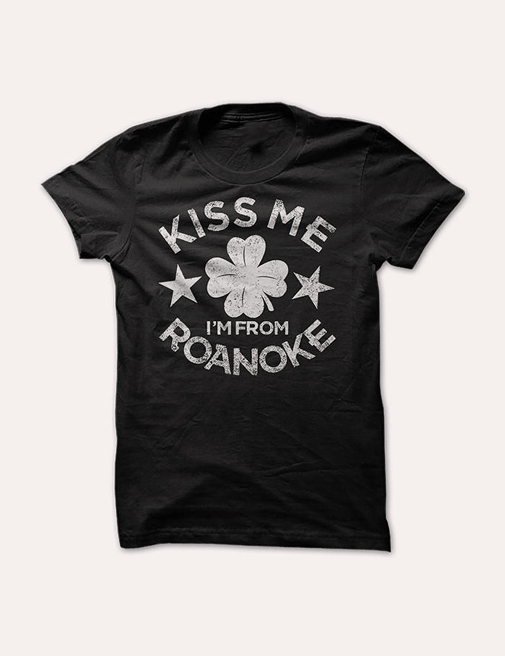 Roanoke Made - Merch - Kiss me T-shirt - Black