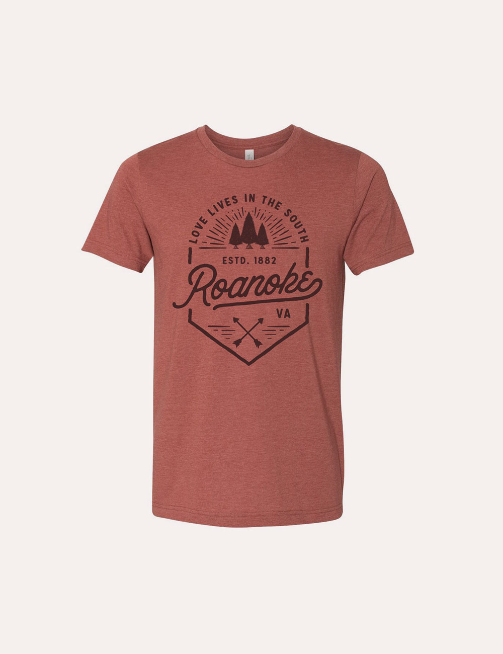 Roanoke Made - Merch - Love Lives in the South - T-Shirt