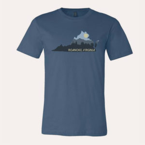 Roanoke Made - Merch - VA Mountain T-shirt